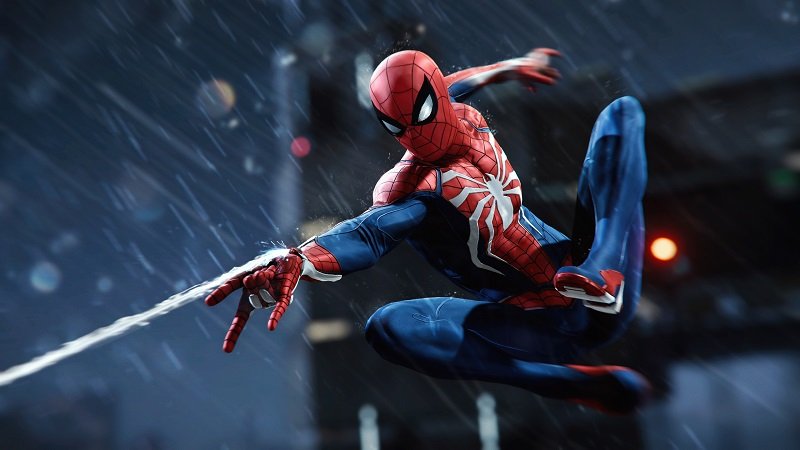 spider man ps4 web swinging