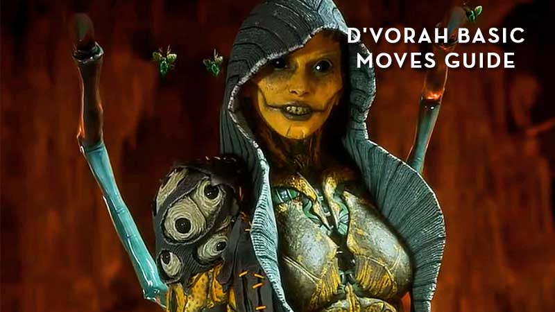 MK11 D'vorah Basic Moves torial