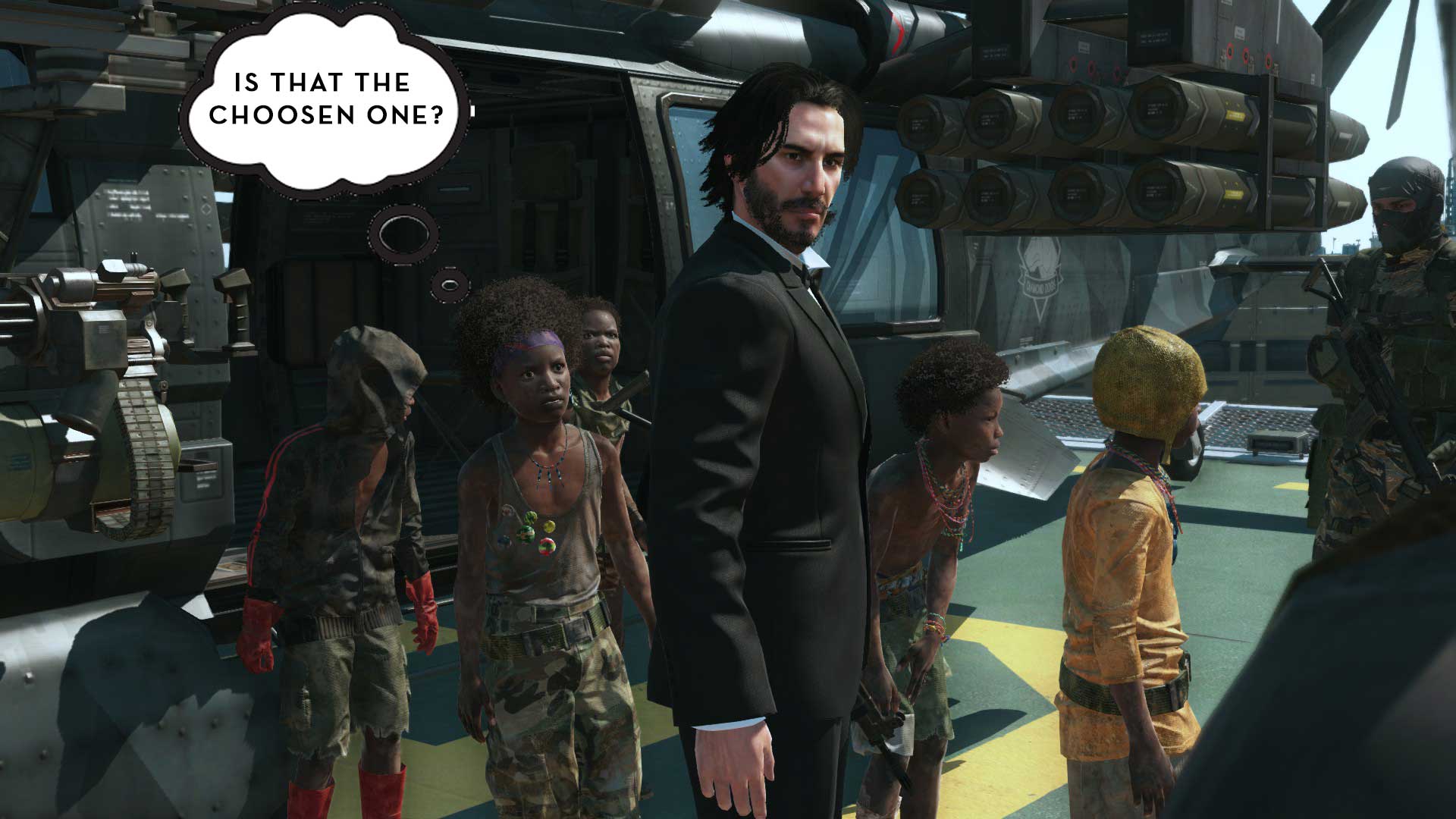 MSG 5 Guide To Install Keanu Reeves Mod