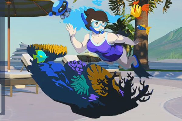 Overwatch Summer Games Skin