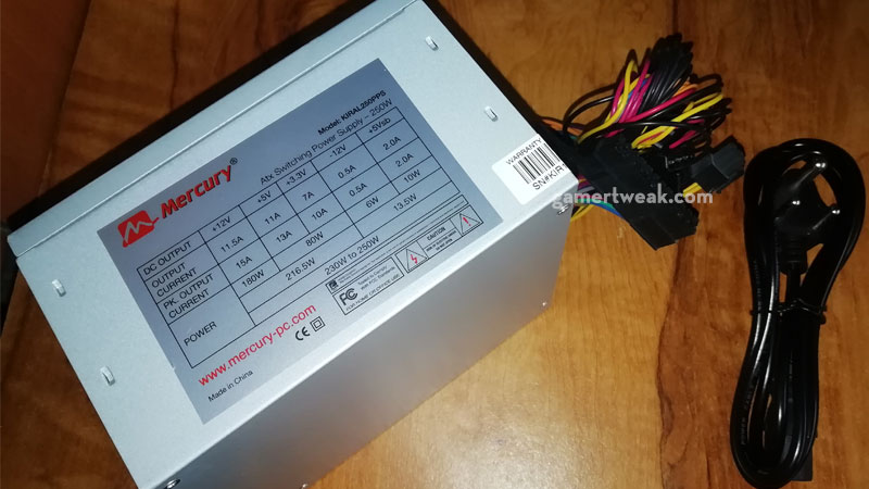 Mercury 250watt PSU Review