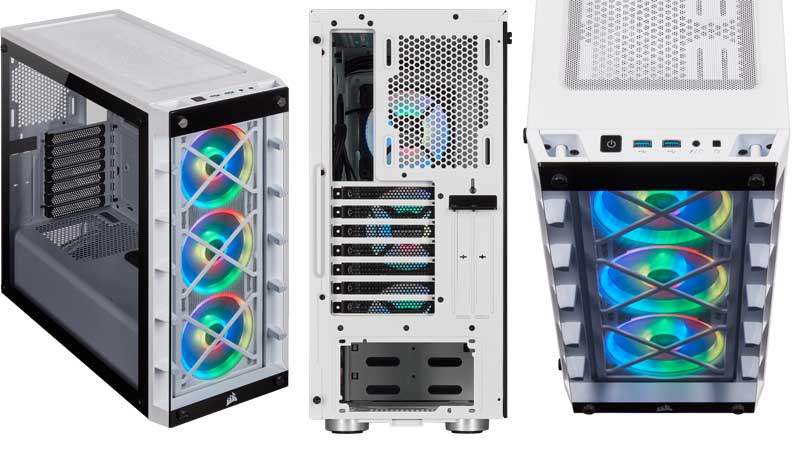 CORSAIR iCUE 465X RGB Mid-Tower ATX Smart Case
