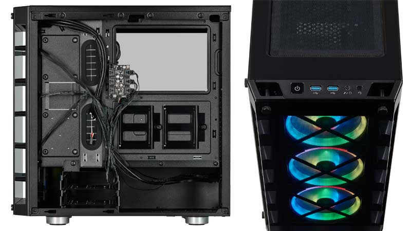 CORSAIR iCUE 465X RGB Mid-Tower ATX Smart Case