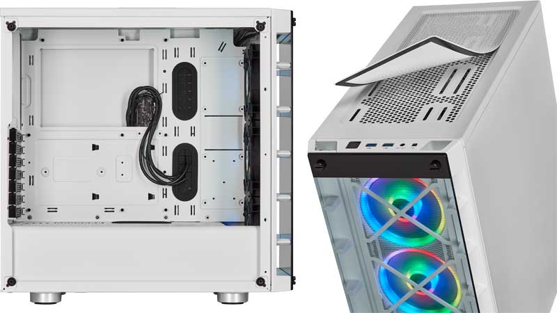 CORSAIR iCUE 465X RGB Mid-Tower ATX Smart Case