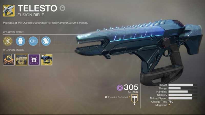 destiny 2 telesto glitch