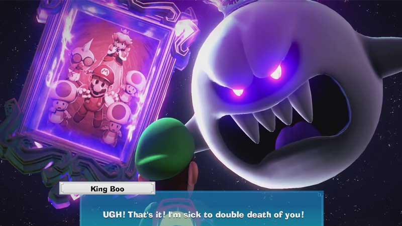Defeat King Boo