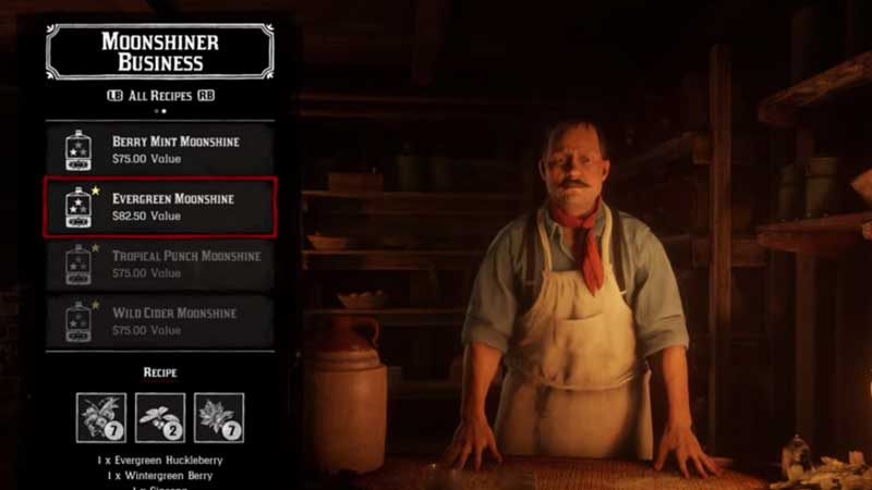 RDR2 Online Moonshiners Business