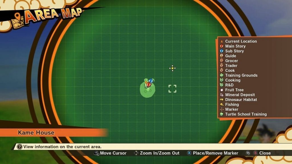 How To Open Map & Set Markers In Dragon Ball Z Kakarot