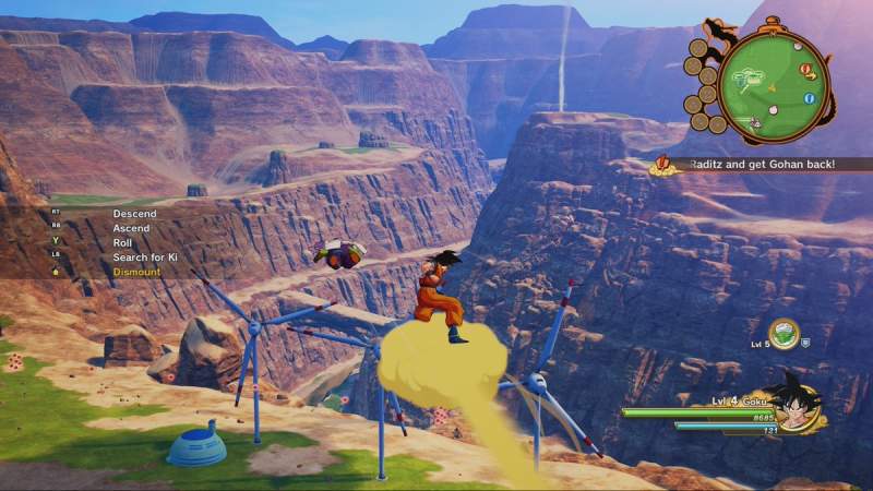 dragon ball z kakarot fast travel