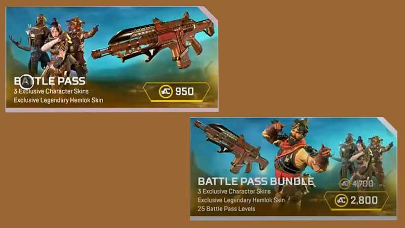 Apex Legends Season 5 Battlepass