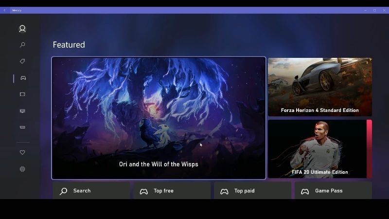 Xbox Store New User Interface