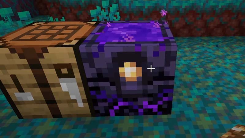 Craft Respawn Anchor with Crying Obsidian