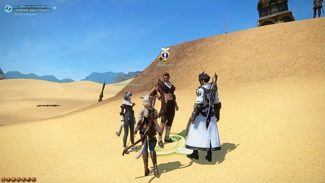 list of all the hildibrand quests in ffxiv