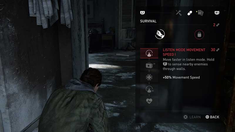 The Last of Us 2 Kill Tree