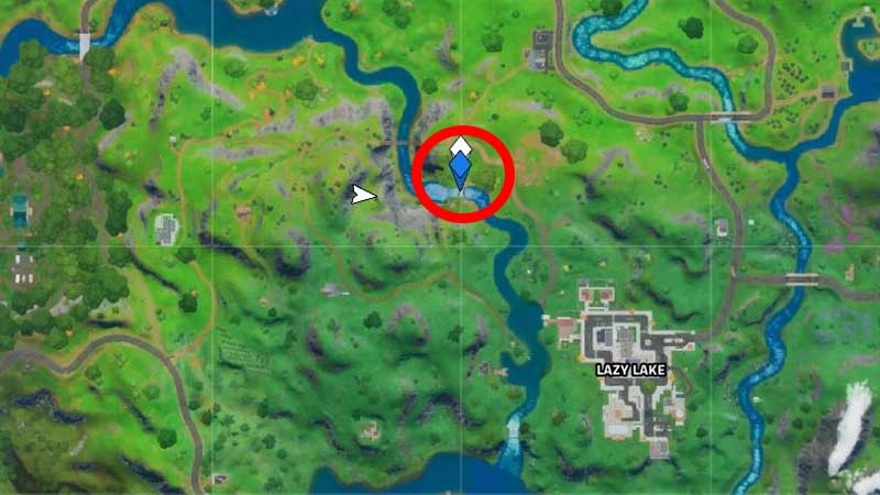 fortnite gorgeous gorge location