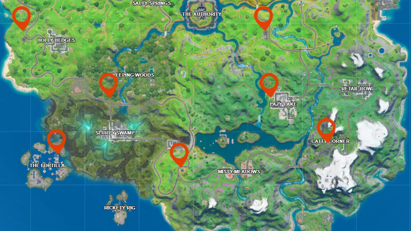 Fortnite Gas Station Location