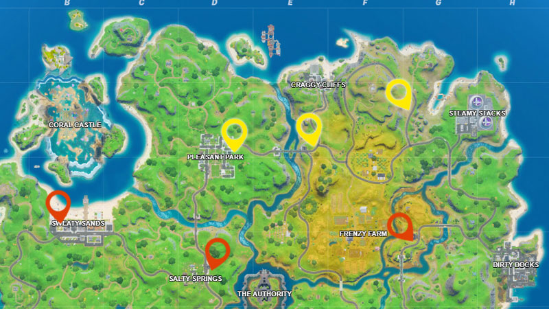 Fortnite Gas Station Location