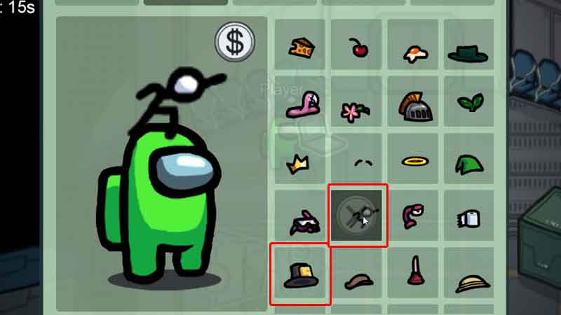 among us henry stickmin hat easter egg