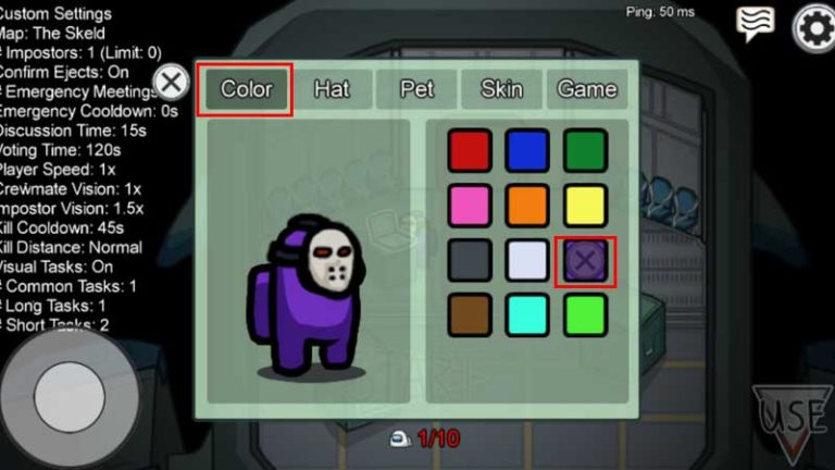 Among Us: How To Change Color Of Character Easily