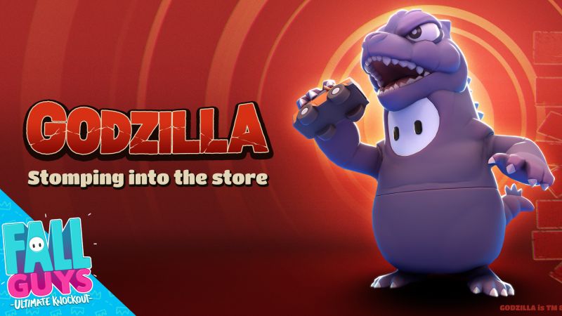 Fall Guys Godzilla Costume