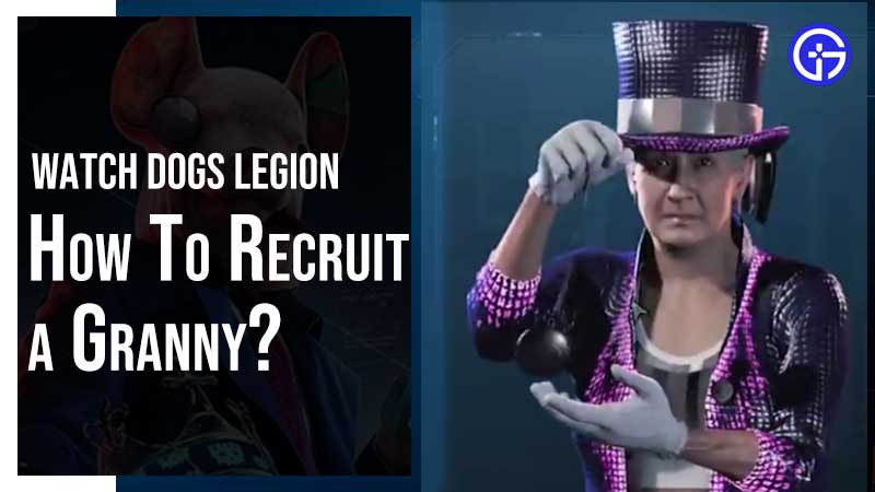 Watch Dogs Legion Recruit Granny