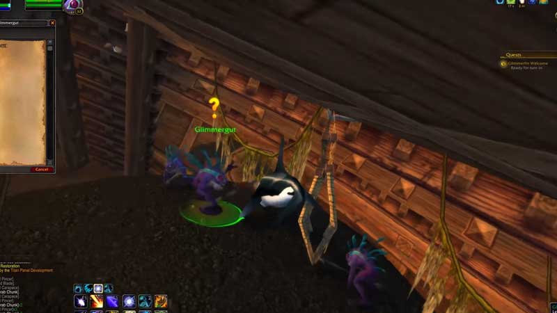 Complete glimmerfin scale quest in world of warcraft