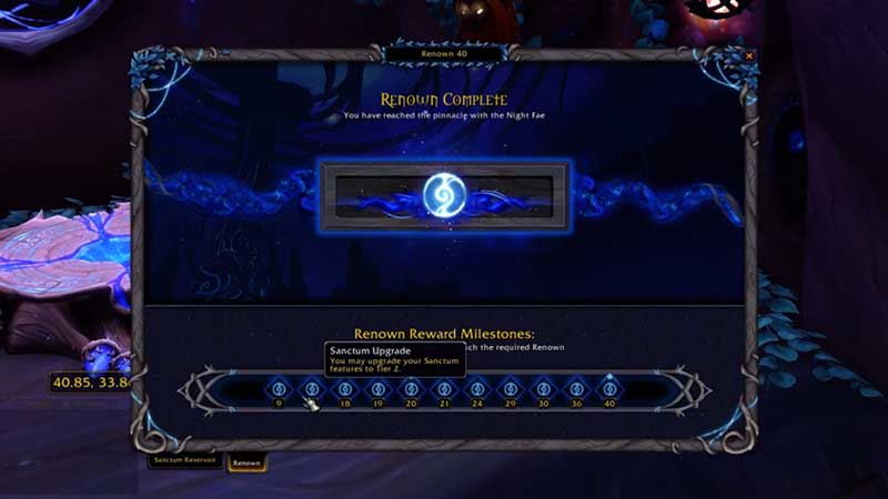 how to earn renown in wow shadowlands