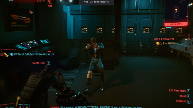 Life During Wartime Walkthrough