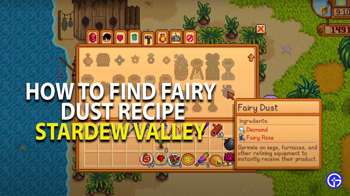 Stardew Valley Fairy Dust Recipe Guide