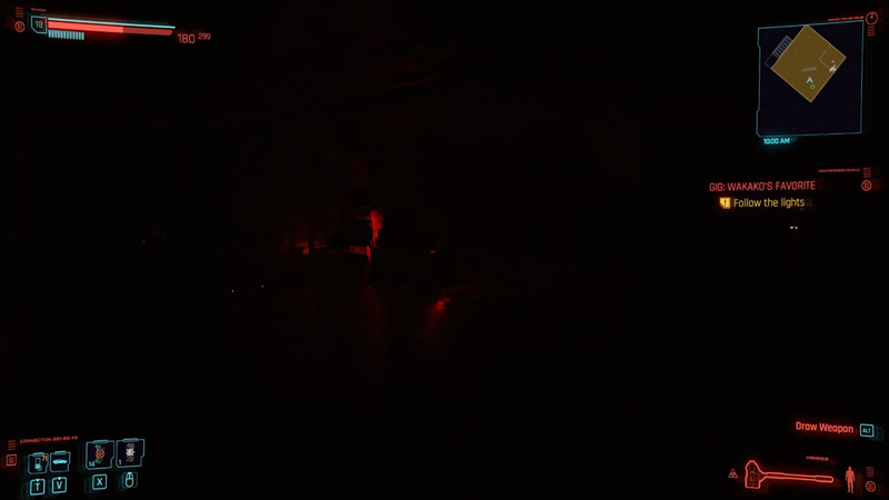 complete follow the lights objective in wakako's favorite side gig