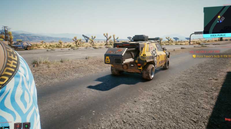 how to complete trevor's last ride side gig in cyberpunk 2077