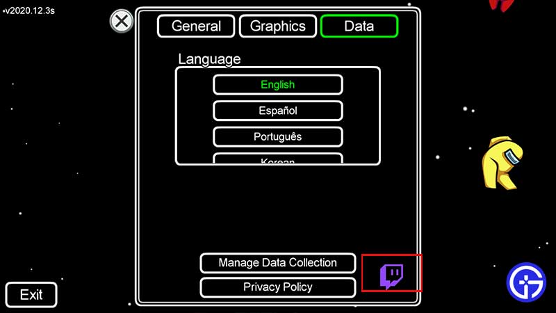 how to link among us and twitch accounts