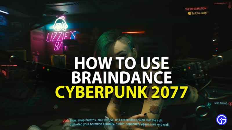 how to use braindance editor in cyberpunk 2077