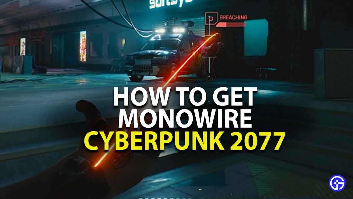 how to use monowire in cyberpunk 2077