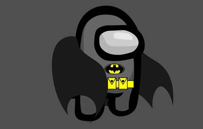 Among us Batmate Wallpaper