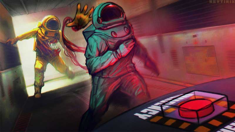 Among Us Clutches of Death Wallpaper