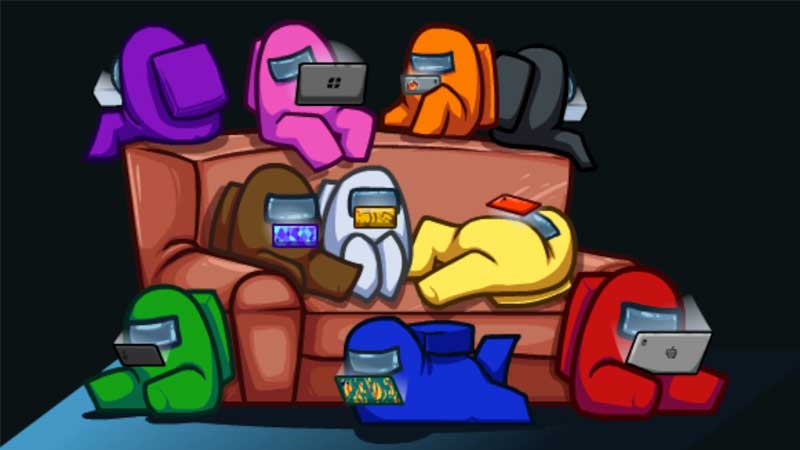 Among Us Couch HD Wallpaper