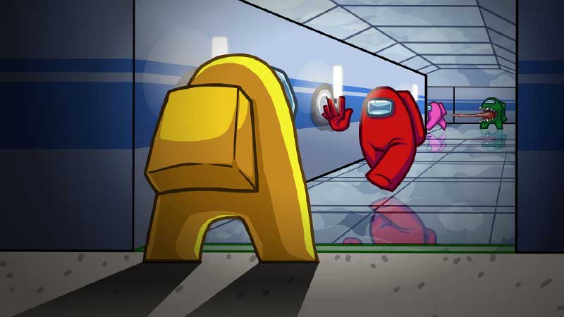 Among Us Escape from Death Wallpaper Download