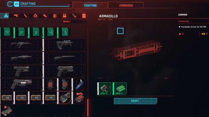Armadillo Mod Blueprint