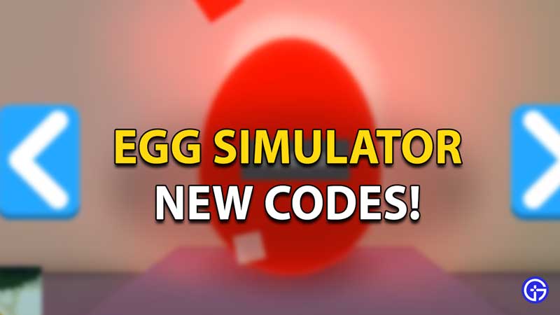 egg simulator codes