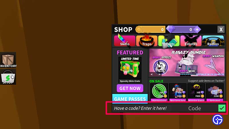 how to redeem guesty codes