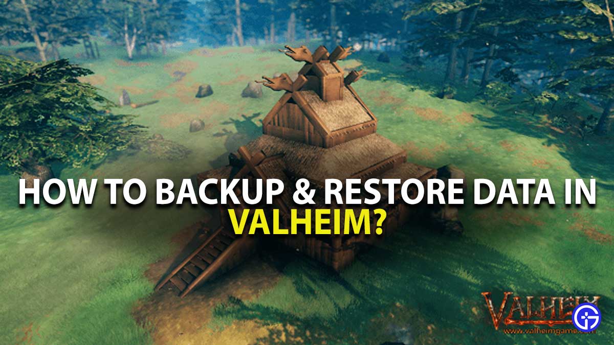 Valheim Restore back Data