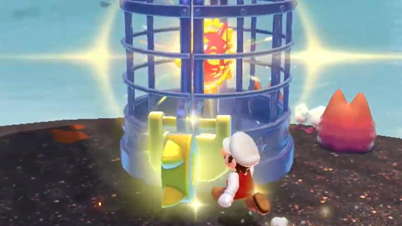 Key to the cat shine in Pipe Path Tower