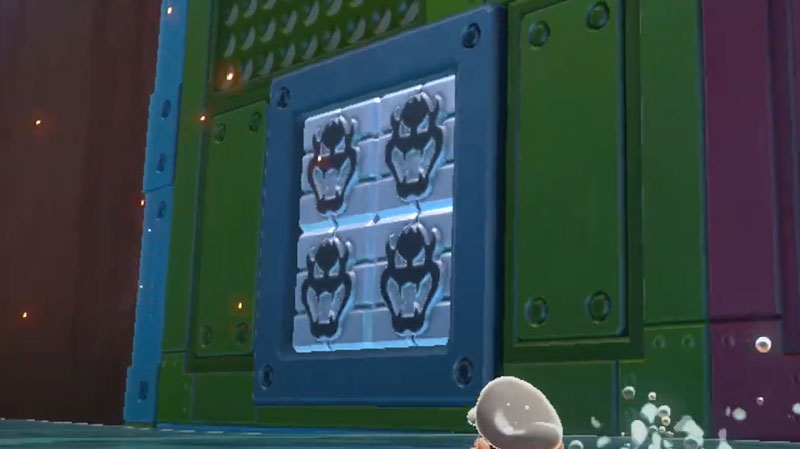 Blast the fury blocks in Pipe Path Tower