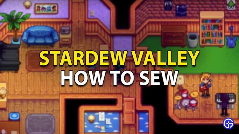 Stardew Valley Sew Clothes