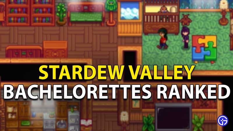 Stardew Valley Bachelorettes Ranked
