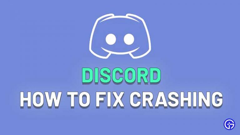 discord keep crashing fix