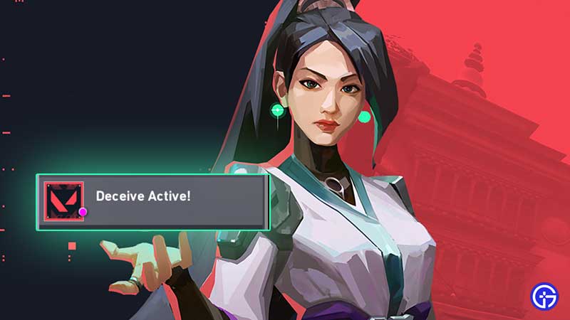 Invisible to Friends in Valorant using Deceive