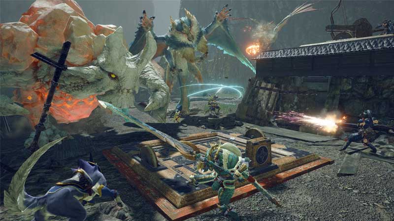how to change weapons in monster hunter rise