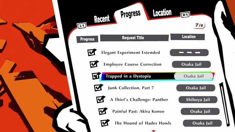 Trapped in Dystopia side quest in Persona 5 Strikers
